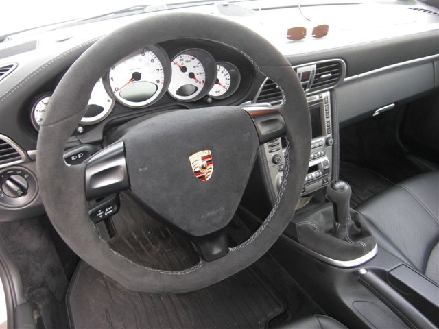 Porsche 987 Boxster Cayman | 997 Carrera Turbo Triangle Airbag OEM Upgraded Customized Steering Wheel - Image 16